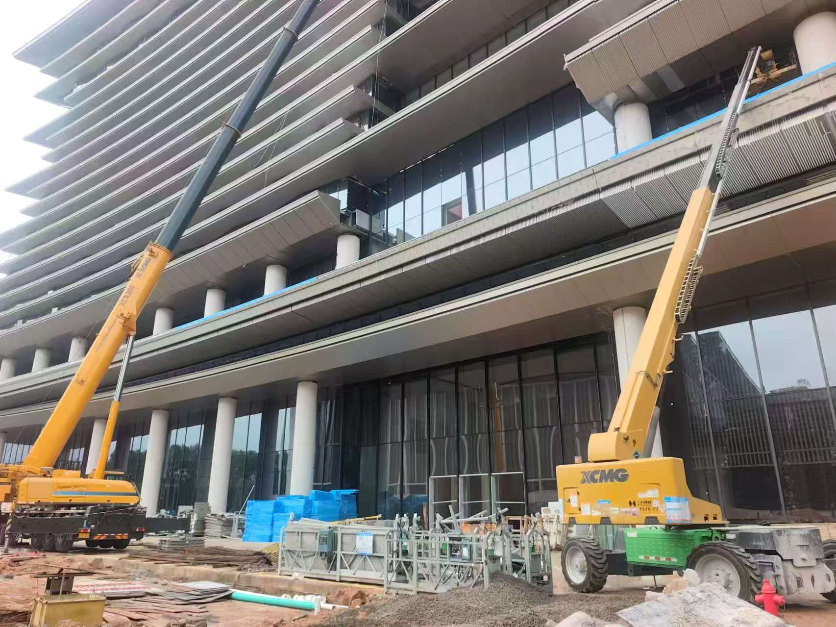从“二维”到“三维”，徐工高机破解异形高空施工难题